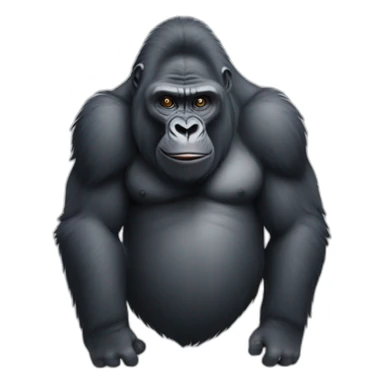 gorilla elephant hybrid sticker