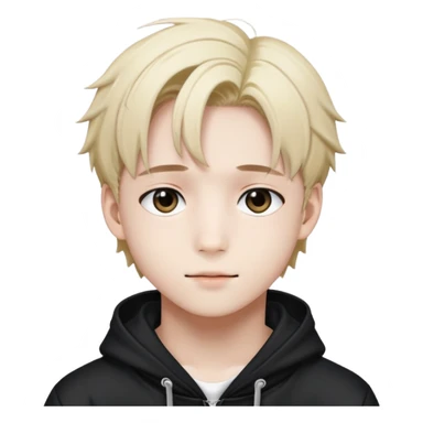 Un emoji cu felix din stray kids  sticker