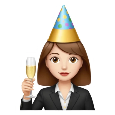 😅  (précisément celui-ci)qui fête anniversaire  sticker