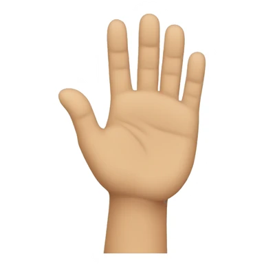 left palm up 🫴 sticker