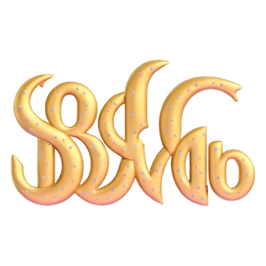 Shiny gold metallic foil reflecting light with sparkles sticker