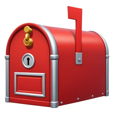 boite au lettre au père noel sticker