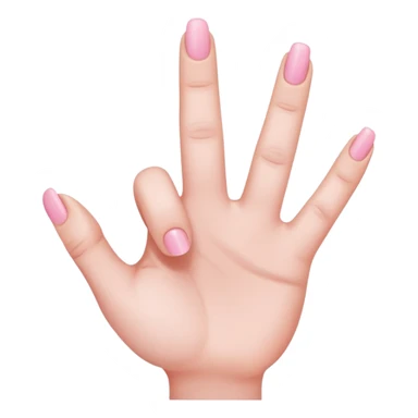 pinky finger sticker