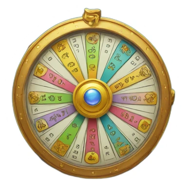 wheel of fortune tarot sticker