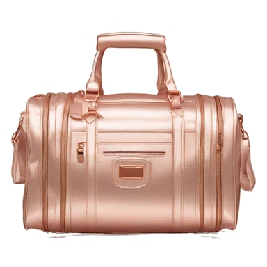 Rose gold luxury travelling bag  sticker