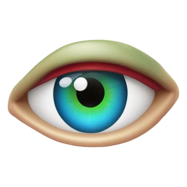 Ojos corazón  sticker