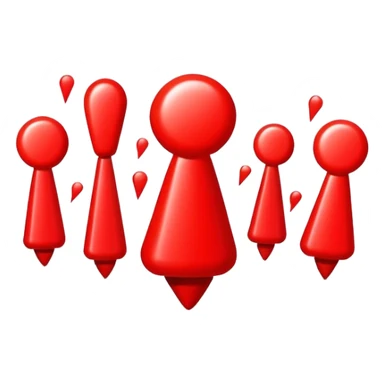 Red Exclamation points sticker