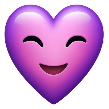 Pink and Purple Heart sticker