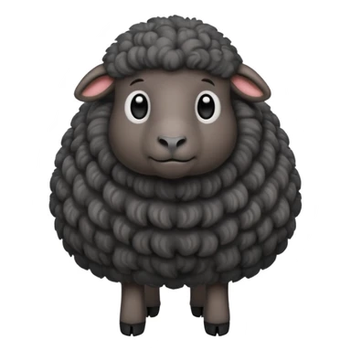 Black sheep sticker