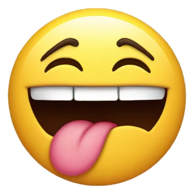 Kiss face with wink sticker