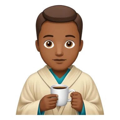 Coffee pastor guy sticker