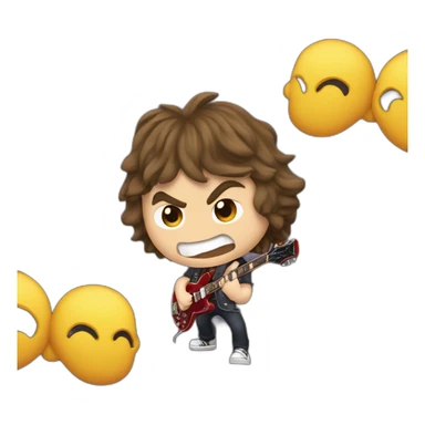 Acdc-angus-young sticker