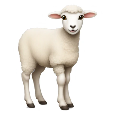 Lamb sticker