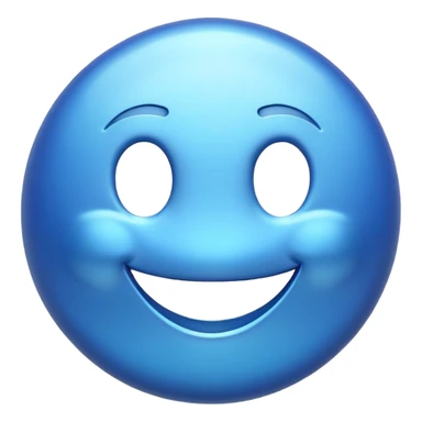 buffering symbol with a smiling face sticker