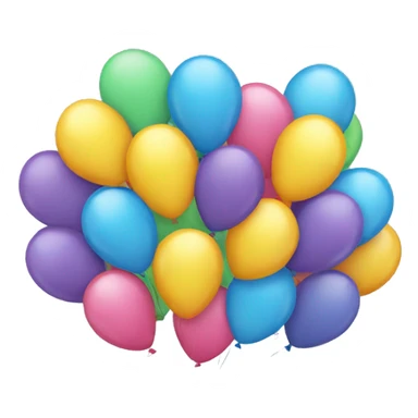 party balloons sticker