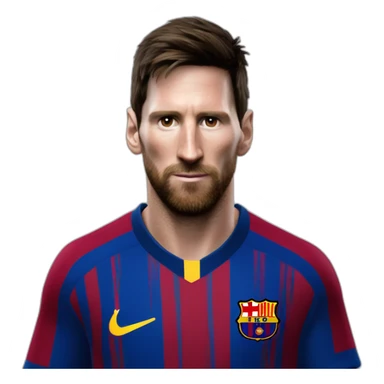 Una cabra en el cuerpo de messi sticker