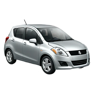 Suzuki splash car argent color with city pack sticker