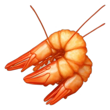 Fried Shrimp sticker