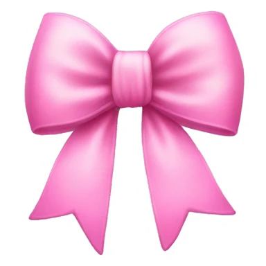 Pink pretty bow sticker