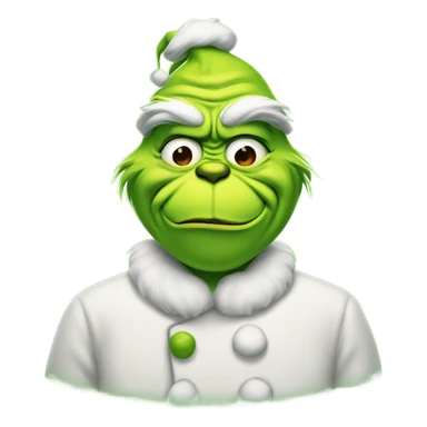 grinch baking cookies sticker