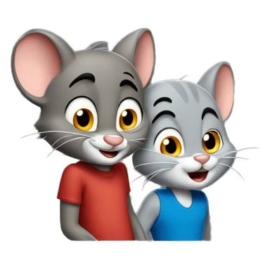 Tom and jerry sticker
