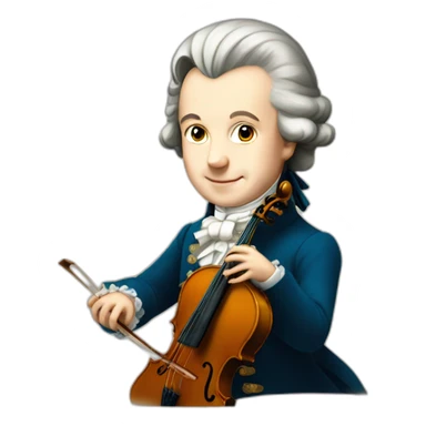 mozart in the age of five sticker