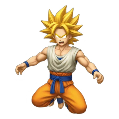 Sangoku ssj3 sticker