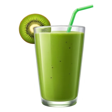 green kiwi smoothie sticker