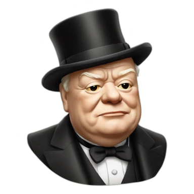 Winston Churchill sticker