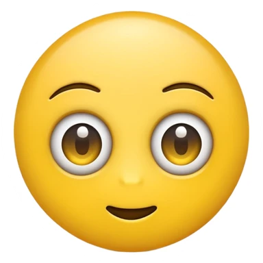 Wide eyes / Shadow to represent fear. make it a yellow emoji sticker