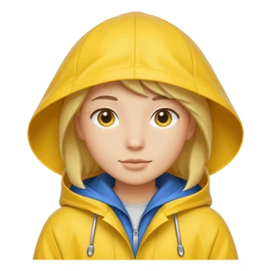 Raincoat Pedestrian sticker