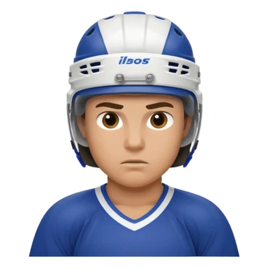 hockey player sticker