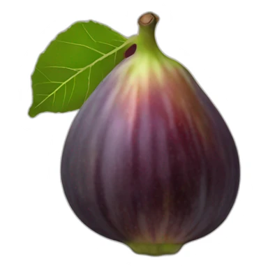 fig fruit sticker