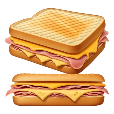 panini with ham and cheese sticker