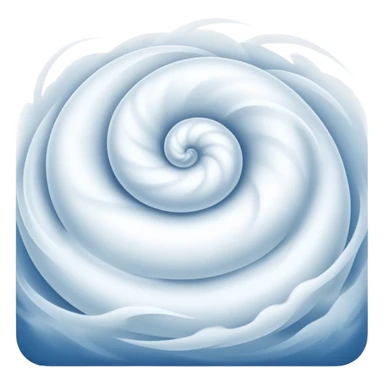 A swirl of morning fog rolling across the ground. sticker