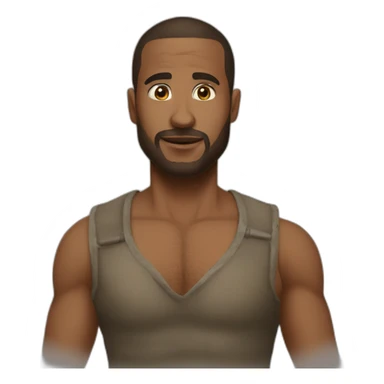 Maouno essaye de ne pas faire caca sticker