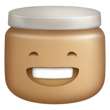 light brown body scrub pot sticker