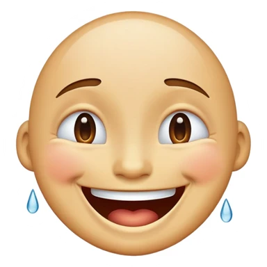 laughing face with tears of joy sticker