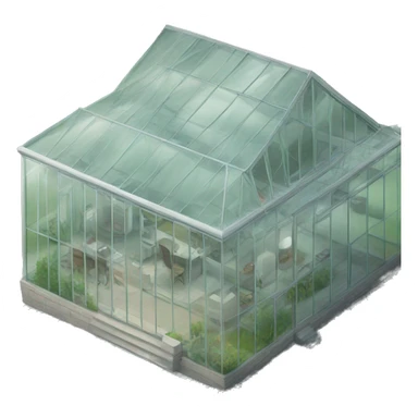 glass house sticker