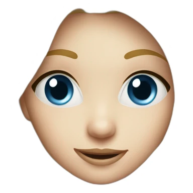 cute blonde girl with blue eyes driving a white car sticker