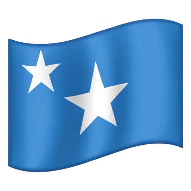 The flag of Awdal state in somalia sticker