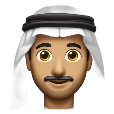 Emirati man sticker
