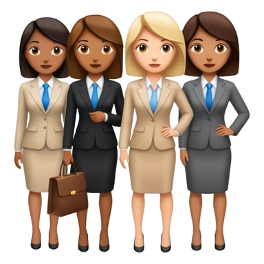 Business women  sticker