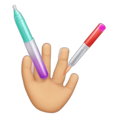 Botox and nail sticker