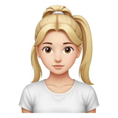 Emojis clean girl sticker