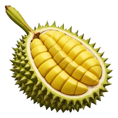 durian fruit sticker