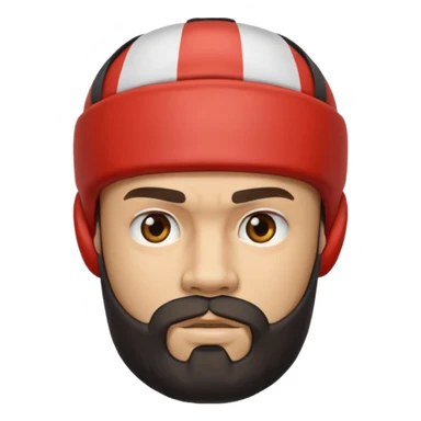 Boxer with headgear and beard























 sticker