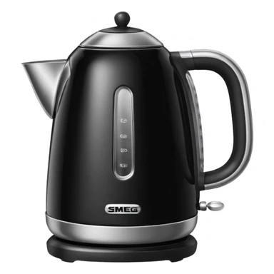 kettle smeg black sticker