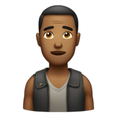 A man saying sorry  sticker