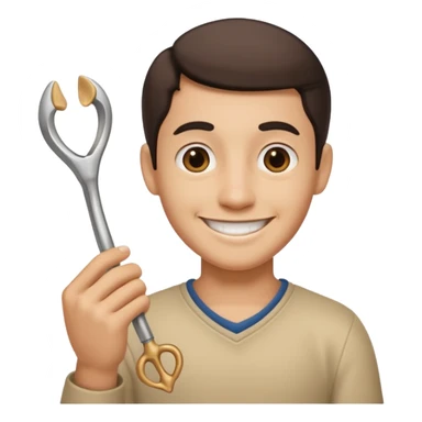 Juan wish bone sticker